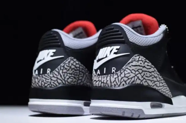Rep Kickmax Black Air 854262-001 Jordan Cement 3 0323